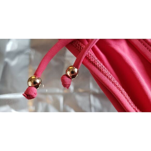 ROBIN PICCONE LUCA SKY PINK PUNCH STRING BIKINI NWT - Picture 8 of 11